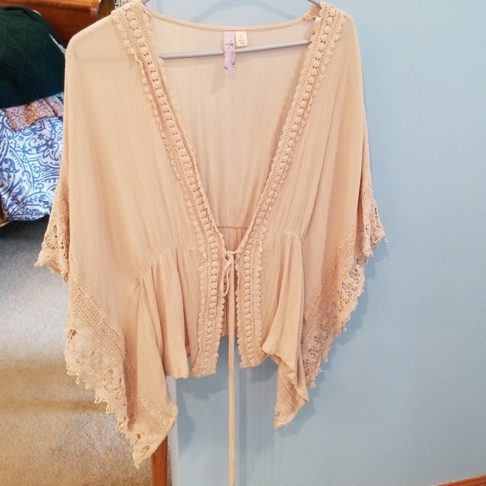 Tan Cardigan